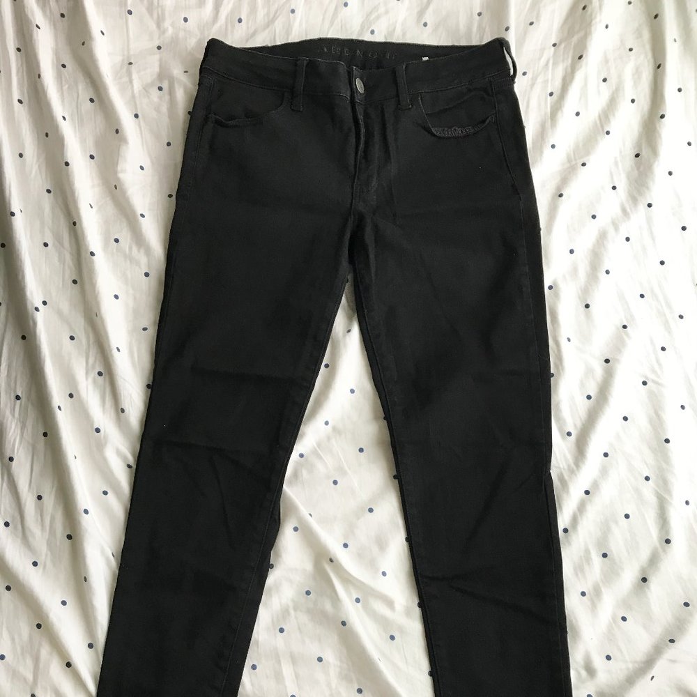 American Eagle Mid-Rise Jean Leggings (14 long)